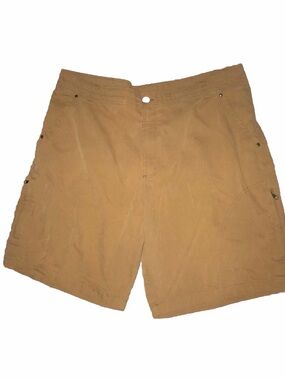 Pacific Trail Utility Tan Shorts Men’s Size 42 Stretch Hiking Outdoor 10” Inseam